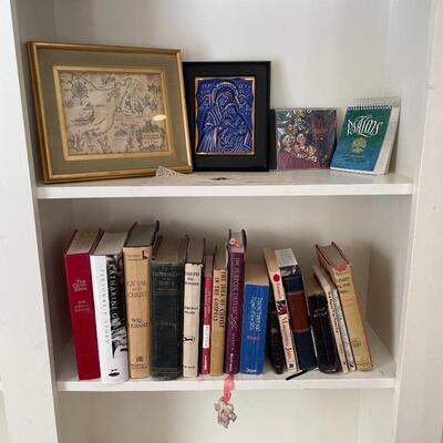 Lot 145 - Bethlehem Map & Books on Religion 