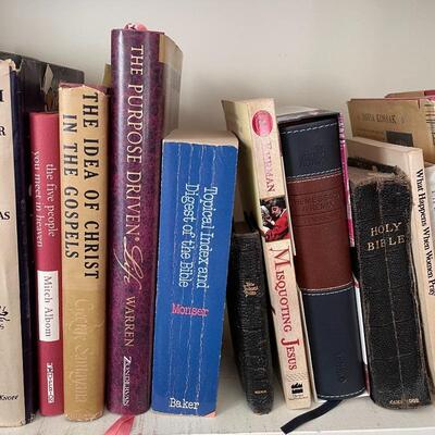 Lot 145 - Bethlehem Map & Books on Religion 