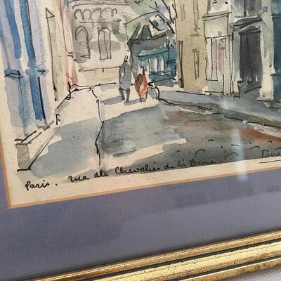 Lot 146 - 3 Pierre Gardin French Watercolors & Normandy Book