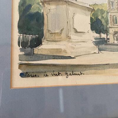 Lot 146 - 3 Pierre Gardin French Watercolors & Normandy Book