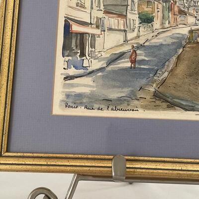 Lot 146 - 3 Pierre Gardin French Watercolors & Normandy Book