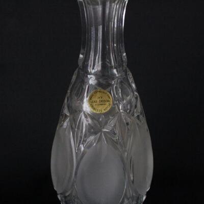 Lot #211: Princess House Leaded Crystal Vase Made in USA 