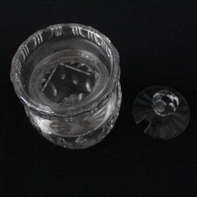 Lot #215: Assorted Vintage Crystal Pieces 