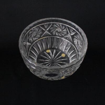 Lot #217: Ofnah Crystal Bowl  