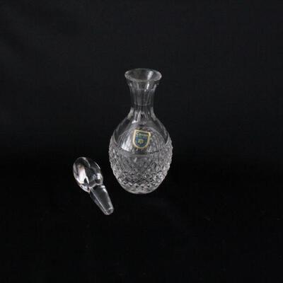 Lot #218: Cavan Full Lead Crystal Decanter Made in Ireland 