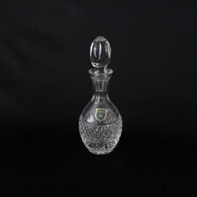 Lot #218: Cavan Full Lead Crystal Decanter Made in Ireland 