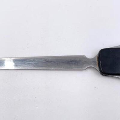 STONE INLAY LETTER OPENER MULTI-TOOL