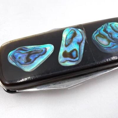 STONE INLAY LETTER OPENER MULTI-TOOL