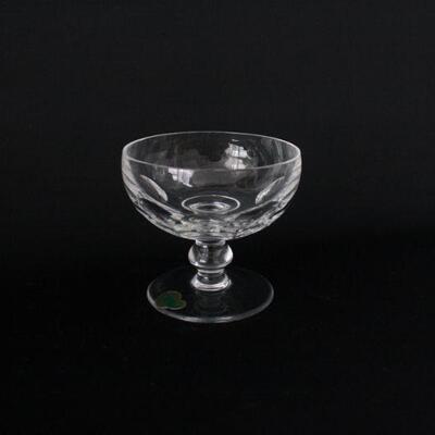 Lot #220: Waterford Crystal Goblet Dessert Dish