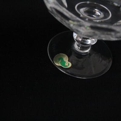 Lot #220: Waterford Crystal Goblet Dessert Dish