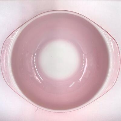 VINTAGE RED PYREX BOWL
