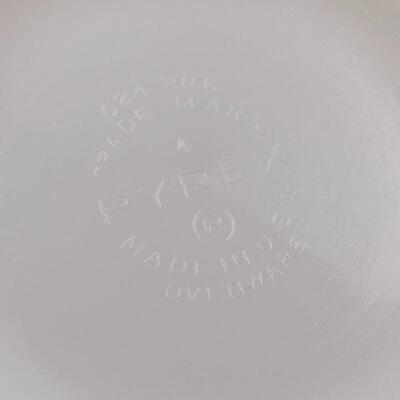 VINTAGE RED PYREX BOWL