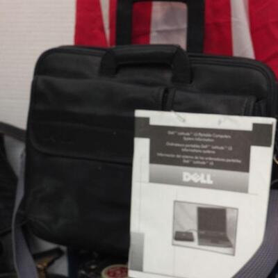 Lot 35, Purses, suitcase, Dell Laptop case