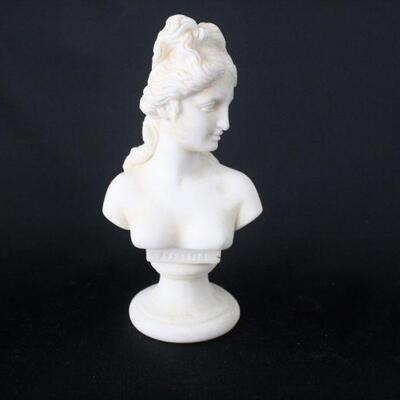 Lot #235: Afrodite Bust Ceramic Statue 