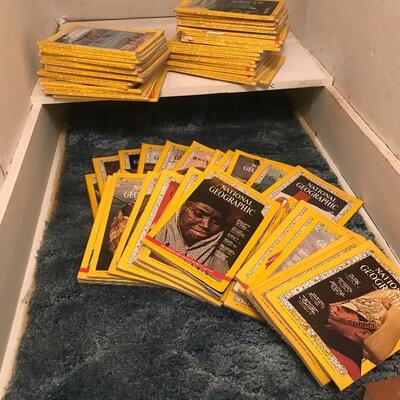 Lot 103SB:  Vintage National Geographicâ€™s 