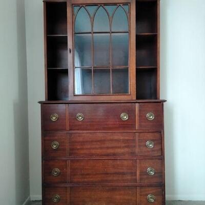 LOT 3  DROP FRONT SECRETARY DESK