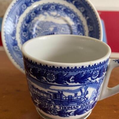 Lot 201: Railroad Mug, Royal Copenhagen, Minton and More 