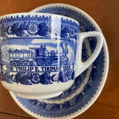 Lot 201: Railroad Mug, Royal Copenhagen, Minton and More 