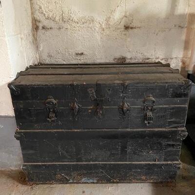 Lot 307:  Vintage Trunk 