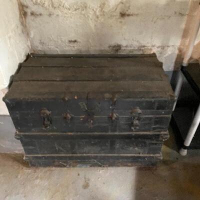 Lot 307:  Vintage Trunk 