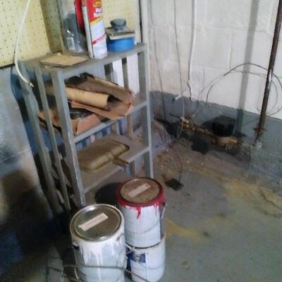 Lot 313: Basement Supplies