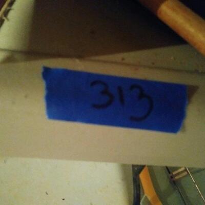 Lot 313: Basement Supplies