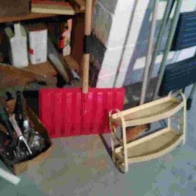 Lot 315: Ladder and Basement Treasures. 