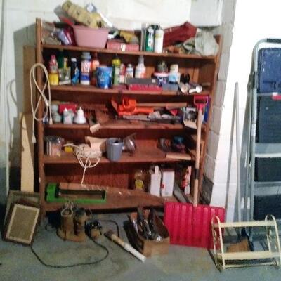 Lot 315: Ladder and Basement Treasures. 