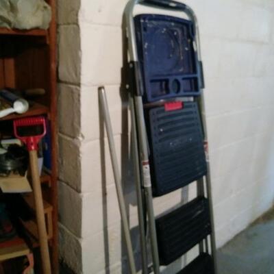 Lot 315: Ladder and Basement Treasures. 