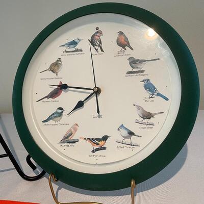 Lot 147 - Tasco Binoculars, Bird Artwork, Bird Clock Birding & More