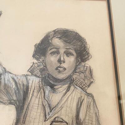 Lot 148 - â€œSchool Girlâ€ by Charles Dana Gibson