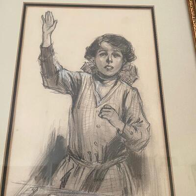 Lot 148 - â€œSchool Girlâ€ by Charles Dana Gibson