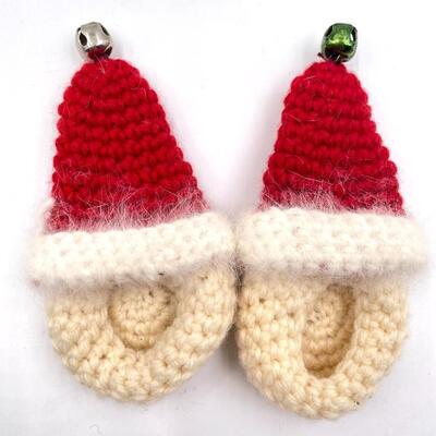 CROCHETED SANTA CHRISTMAS DECOR
