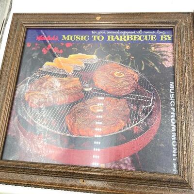 BARBECUE FRAMED DECOR SET OF 2