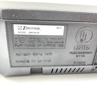 EMERSON EWV401B VHS PLAYER