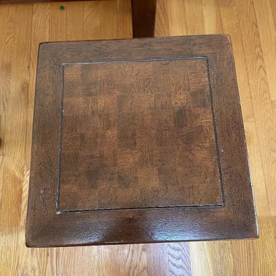 Lot 153 - Henredon Checkered Nesting Tables
