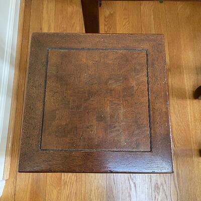Lot 153 - Henredon Checkered Nesting Tables