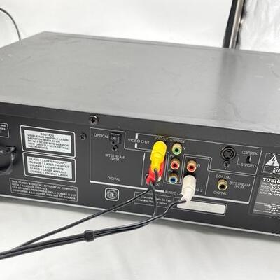 MULTI-DISK CD/DVD PLAYERS SET OF 2