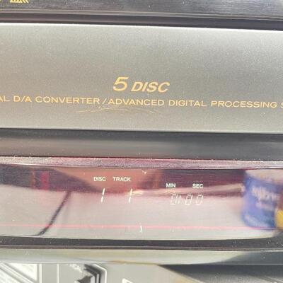 MULTI-DISK CD/DVD PLAYERS SET OF 2
