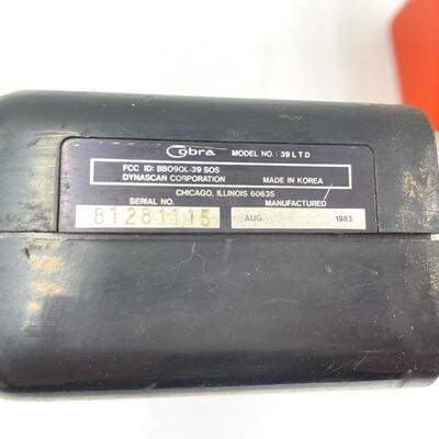 VINTAGE COBRA 39LTD S.O.S. EMERGENCY CB RADIO
