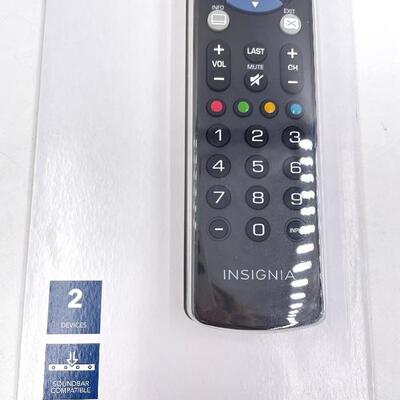 INSIGNIA 2-DEVICE UNIVERSAL REMOTE