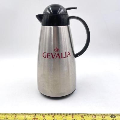 GEVALIA STAINLESS STEEL INSULATED COFFEE CARAFE