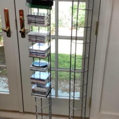 G - 837 Two Metal CD Holders 