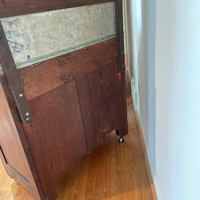 Lot 157 - Antique Marble Top Vanity