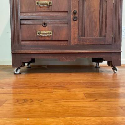 Lot 157 - Antique Marble Top Vanity