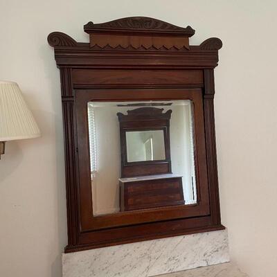 Lot 157 - Antique Marble Top Vanity
