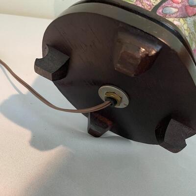 Lot 159 - Matching Hand Painted Lamps