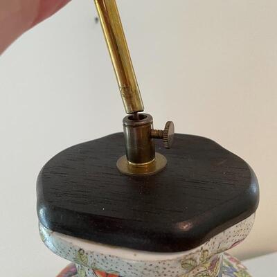 Lot 159 - Matching Hand Painted Lamps