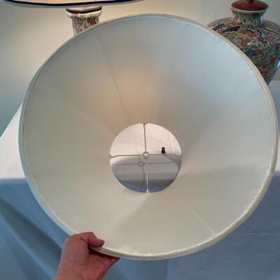 Lot 159 - Matching Hand Painted Lamps