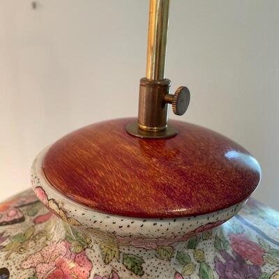 Lot 159 - Matching Hand Painted Lamps